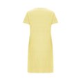 thumbnail image 6 of HomeGardon Women's Sleepwear Nightgowns for Women,Fashion Print Medium Length Dress Oversized Short Nightgown Fashion Chest Print Short Sleeve Nightdress,S-XXL, 6 of 6