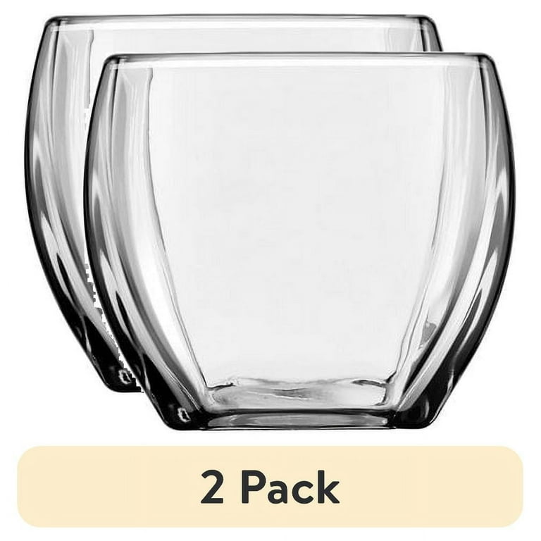 Libbey Clear Glass Tapered Votive Holder, 4 Inch, 2-Pack photo 1