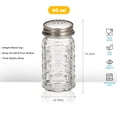thumbnail image 2 of Retro Style Salt and Pepper Shakers with Stainless Tops (2), 2 of 8