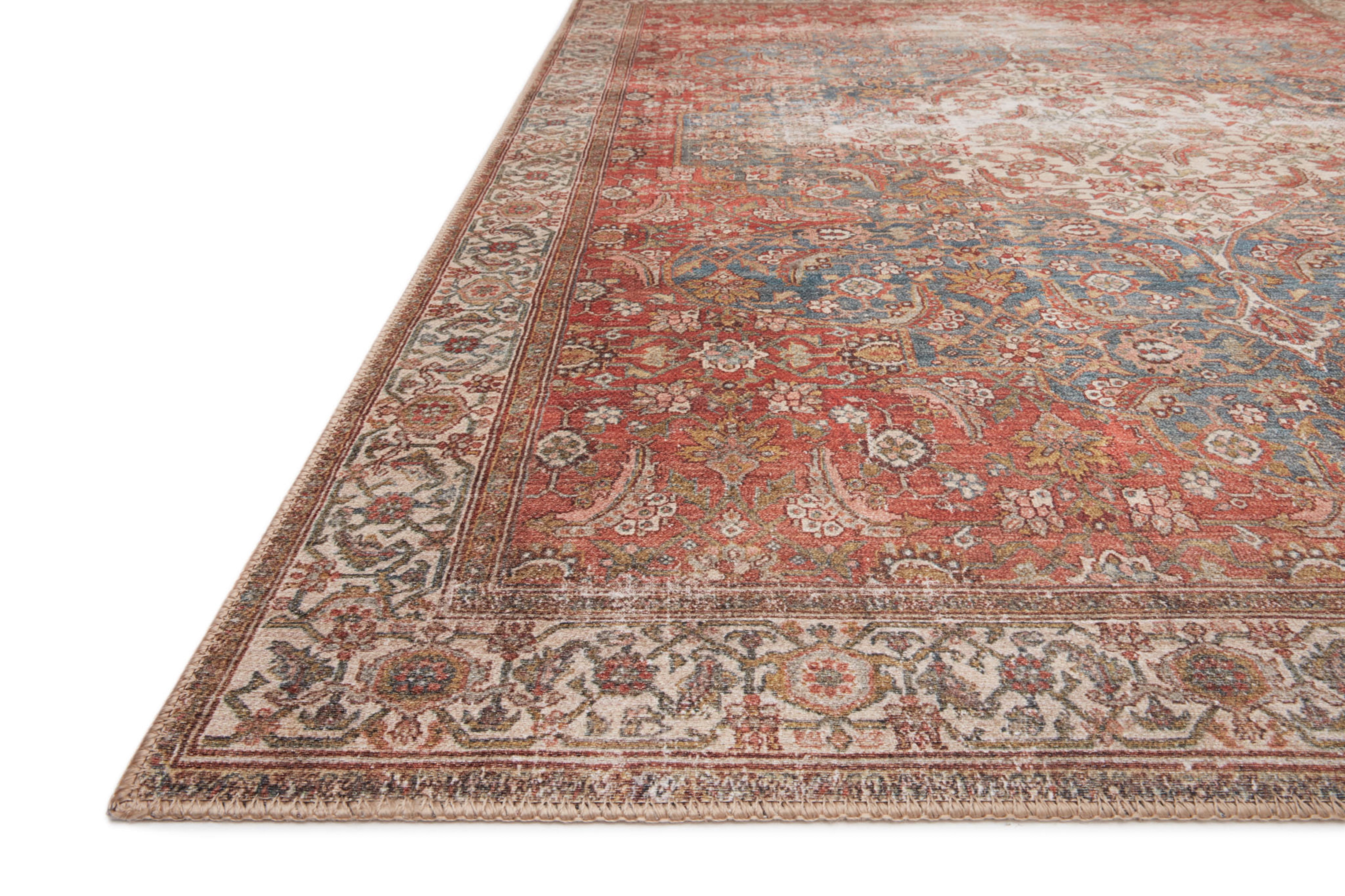 Echo Loom Anabella Ocean / Multi 7'-6" x 9'-6" Area Rug