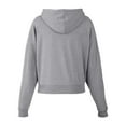 thumbnail image 5 of tasc TW913 Women's Studio Hooded Fleece-Heather Grey-XS, 5 of 6