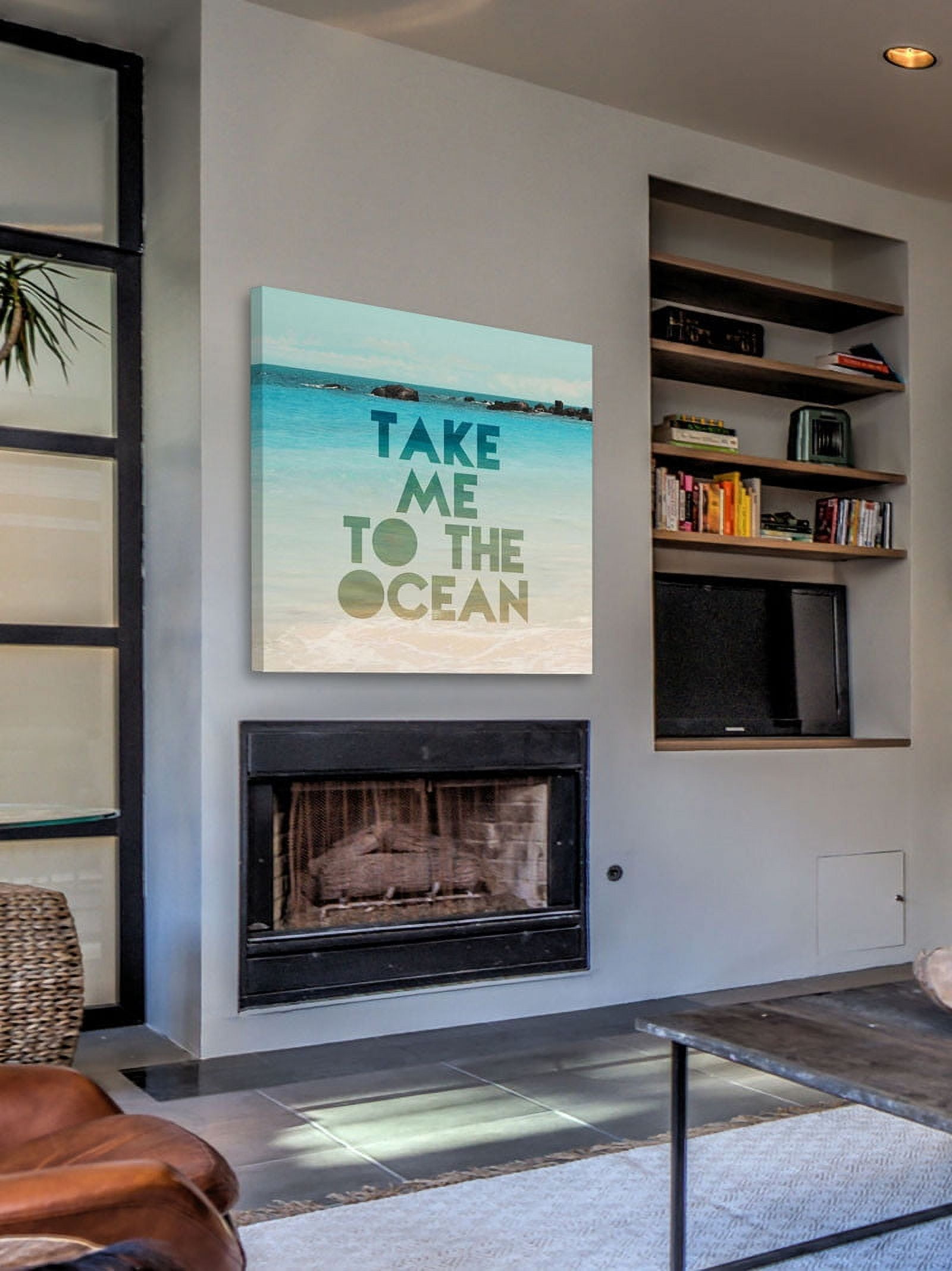 Marmont Hill "Take Me to the Ocean" Sylvia Cook Painting Print on Canvas
