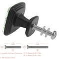 thumbnail image 3 of 4 Pcs Square Cabinet Handle Cupboard Knob Drawer Pulls Handle Jungle Palm Hummingbird Drawer Knobs with Screws Furniture Decoration, 3 of 7