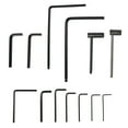 thumbnail image 2 of Hex Wrench Kit, 13 Pieces Metal Material Guitar Wrench Set Easy Operation  For Instrument Adjustment, 2 of 8