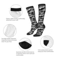 thumbnail image 6 of Fotbe Horse Silhouette print Women's Men's Novelty Crew Socks Cotton Socks Knee High Socks for Walking,Running,Nurses,Pregnancy, 6 of 9