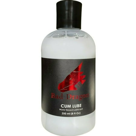 Bad Dragon Cum Lube Water Based Personal Lubricant 8 fl oz