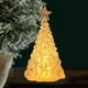 thumbnail image 4 of Árbol de Navidad brillante transparente decoración mini árbol de Navidad luminoso luz de noche transparente Feliz Navidad árbol de Navidad accesorio, 4 of 4