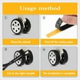 thumbnail image 4 of 8pcs Luggage Wheels Covers, Suitcase Wheel Covers, Luggage Wheel Protector, Waterproof, Noise Reducing Protectors for Carry-Ons, Universal Fit, Essential Travel Accessories, 4 of 8