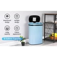 thumbnail image 5 of Iso Stainless Steel 13 Gal. Motion Sensor Automatic Trash Can, Blue, 5 of 15