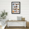 thumbnail image 6 of Americanflat 18x26 Collage Picture Frame - Use as Sixteen 4x6 Picture Frame Openings or One 18x26 Photo Frame Made of Engineered Wood with Polished Plexiglass - Black, 6 of 6