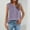 Purple, variant on WTXUE Tank Tops Womens Tank Tops Loose Fit Women'S Fashionable Casual Solid Color Pleated Cotton And Linen Top Sleeveless Shirt And Vest Flowy Tank Tops Sleeveless Tank Tops Tunic Tops Beige L