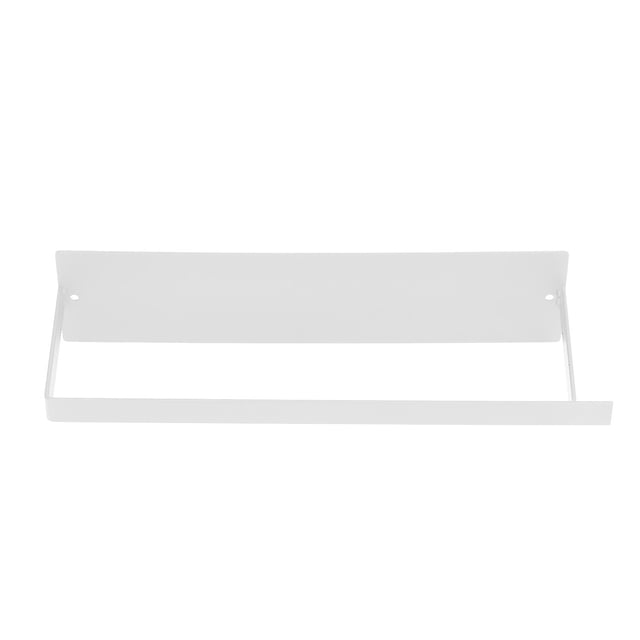 Soporte para suspensión de lavadora, toallero de pared con Panel engrosado de succión magnética montado en la pared para lavadora de baño, color blanco
