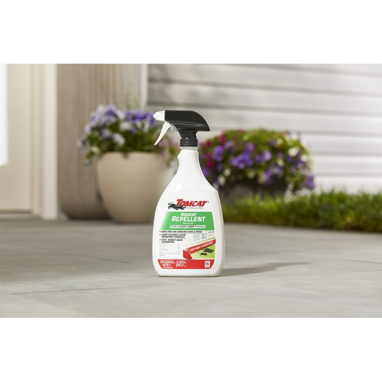 TOMCAT 14 oz. Rodent Repellent for Indoor and Outdoor Mouse and Rat  Prevention, Continuous Spray 036830605 - The Home Depot