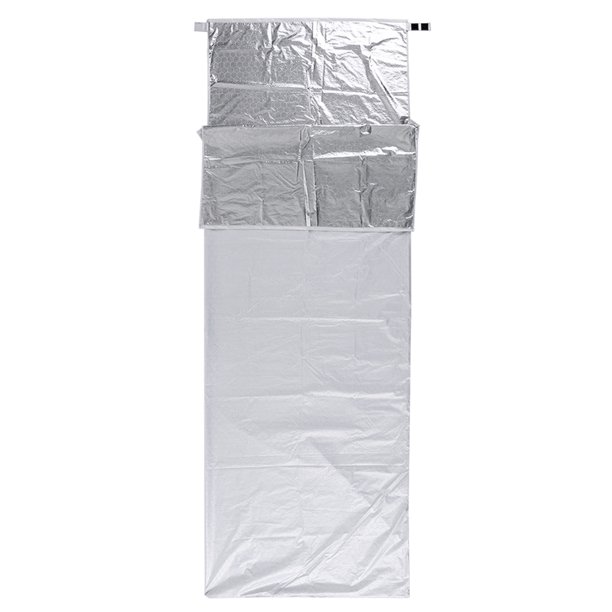 Sacos de dormir Irfora TOMSHOO Calentamiento portátil Saco de dormir individual Bloqueo reflectante Temperatura Acampar al aire libre Viajes Senderismo Saco de dormir Irfora Sacos de dormir