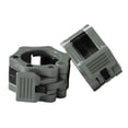 thumbnail image 1 of Seguros Para Barra Olimpica Abrazaderas Topes Pesas gris Unitalla, 1 of 10