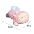 thumbnail image 7 of Tongina Plush Car Tissue Holder Hanging Tissue Box Interior Decoration Soft Auto Accessories Cute Paper Holder Tissue Tray Container Sheep, 7 of 7