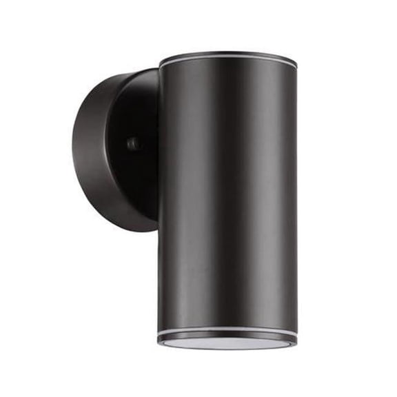 Efficient Lighting EL-1080D-B 1-Light 9W Integrated LED Exterior Wall Mount, Powder Coated Black