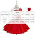 thumbnail image 2 of Vestido navideño para niñas, vestido de princesa brillante, vestido de gimnasia escénica, vestido de fiesta infantil, vestido latino para presentaciones navideñas, vestido sin mangas con cuello redond, 2 of 8