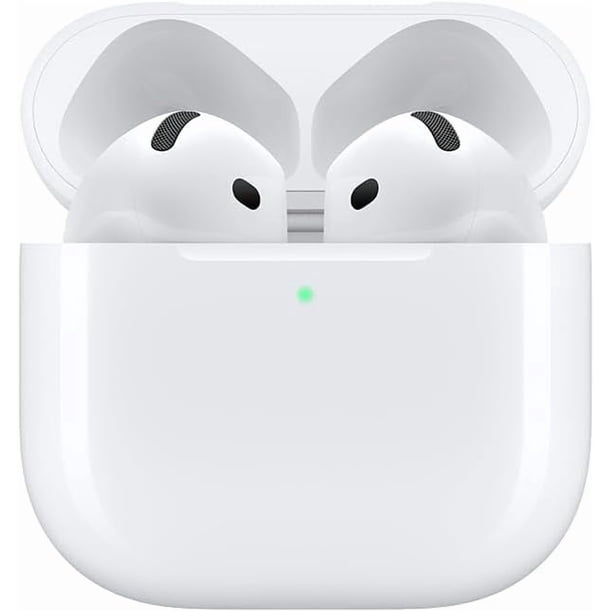 Audífonos inalámbricos Pods 4 de,audífonos Bluetooth,Audio Espacial Personalizado,Resistentes al Polvo,al Agua y al Sudor,Chip G2,hasta 30 Horas de batería,fácil configuración para el