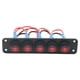 thumbnail image 4 of Panel de control de interruptor Cola 12 V encendido y apagado LED rojo, 4 of 8