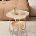 thumbnail image 4 of Coffee Mini Table Small Apartment Bedside Table Compact Side Table For Living Room Bedroom Small Space Furniture Easy Assembly Nightstand For Home Office Use, 4 of 6