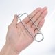 thumbnail image 4 of Uxcell 8-Pack Pin de Seguridad de Chaveta en Forma de Broche, Pines de Acero de Resorte M3.2x80mm, Sujetadores de Broche de Bloqueo Rápido, Clips Retenedores Pesados, 4 of 7