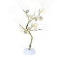 thumbnail image 3 of Lámpara de árbol de hojas doradas de 72LED, lámpara de mesa con alambre de cobre USB, luz nocturna para decoración interior del hogar, 3 of 8