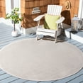 thumbnail image 2 of SAFAVIEH Courtyard Leighton Checkered Indoor/Outdoor Area Rug, Ivory/Gold, 8' x 10', 2 of 9