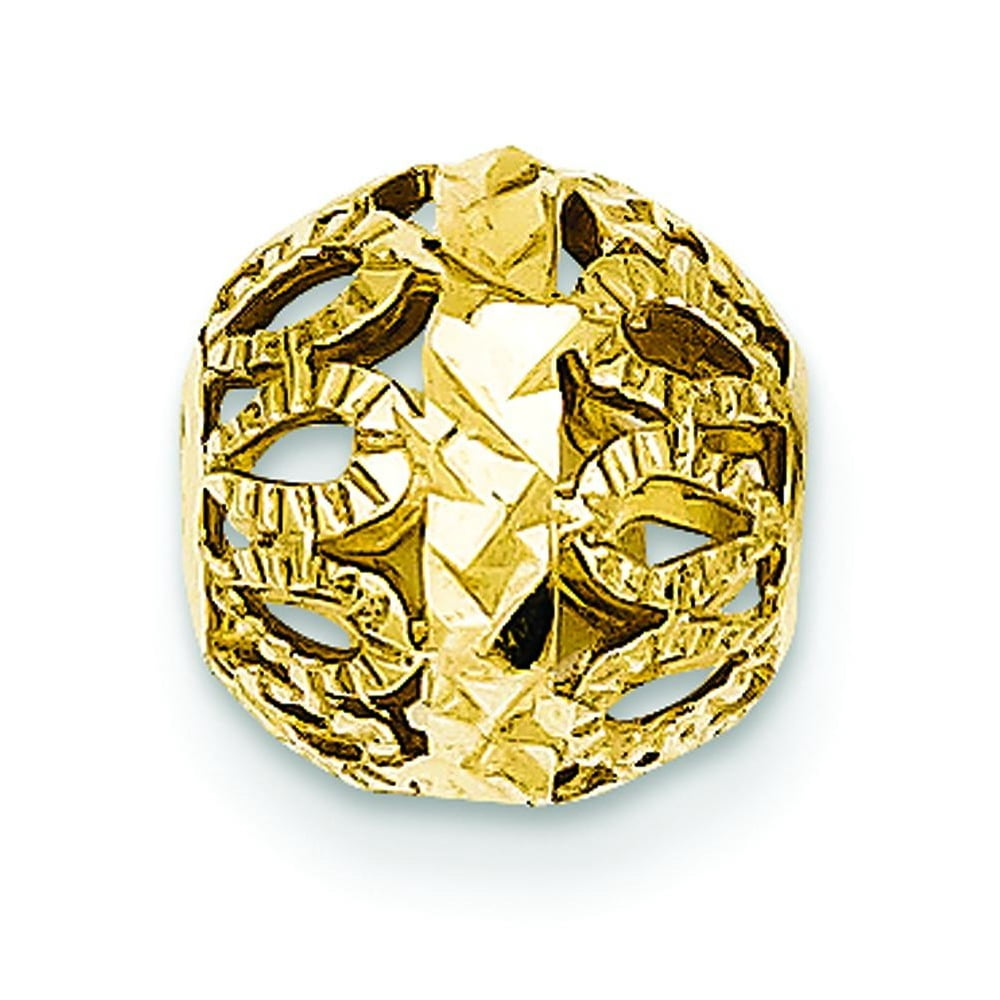 FindingKing 14K Gold Gold Ball Chain Slide Jewelry