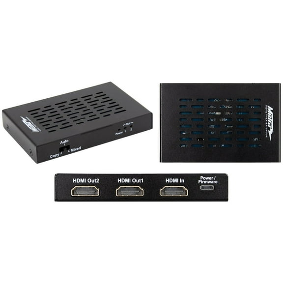 Metra CS-1X2HDMSPL5 HDMI Splitter with 1 Input and 2 Outputs and Built-in Scaling