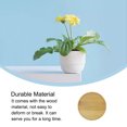 thumbnail image 4 of Advancent Soporte para maceta, maceta con fondo de madera, platillo, decoración del hogar, bandejas de adornos, placa de jardinera para ventana de Jardín y Patio Tipo38 Advancent HA061367-38B, 4 of 6