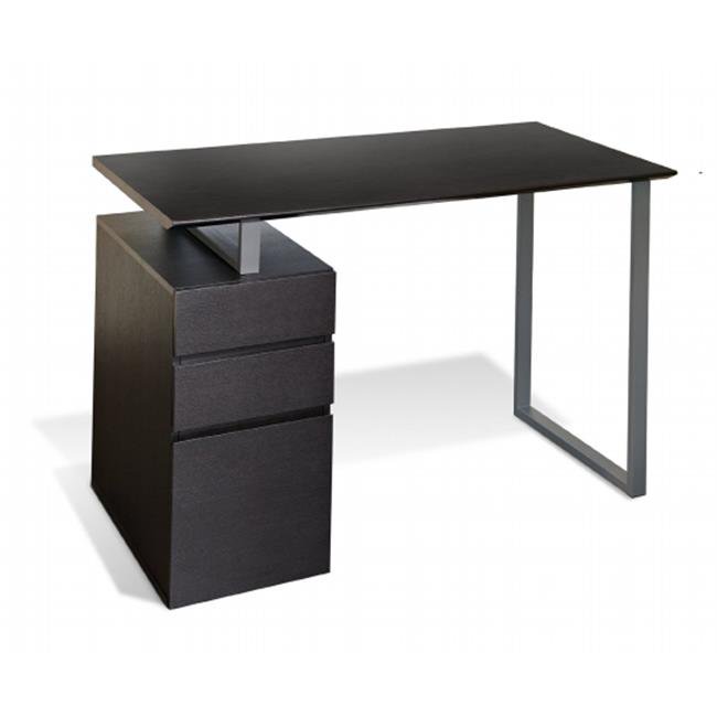 Jesper Office 220ESP Writing Desk With Drawers Espresso Walmart