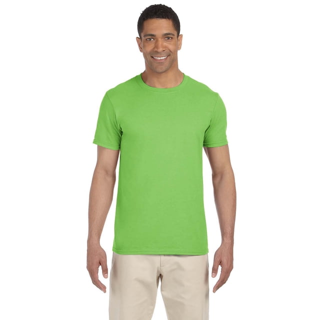 Gildan Men's Softstyle Preshrunk Tearaway Label T-Shirt, Style G64000