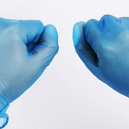 

DOYOUDO Disposable Gloves Nitrile PVC Latex Anti-slip Anti-static Dust-proof Gloves Flexible Multi-size Disposable Gloves