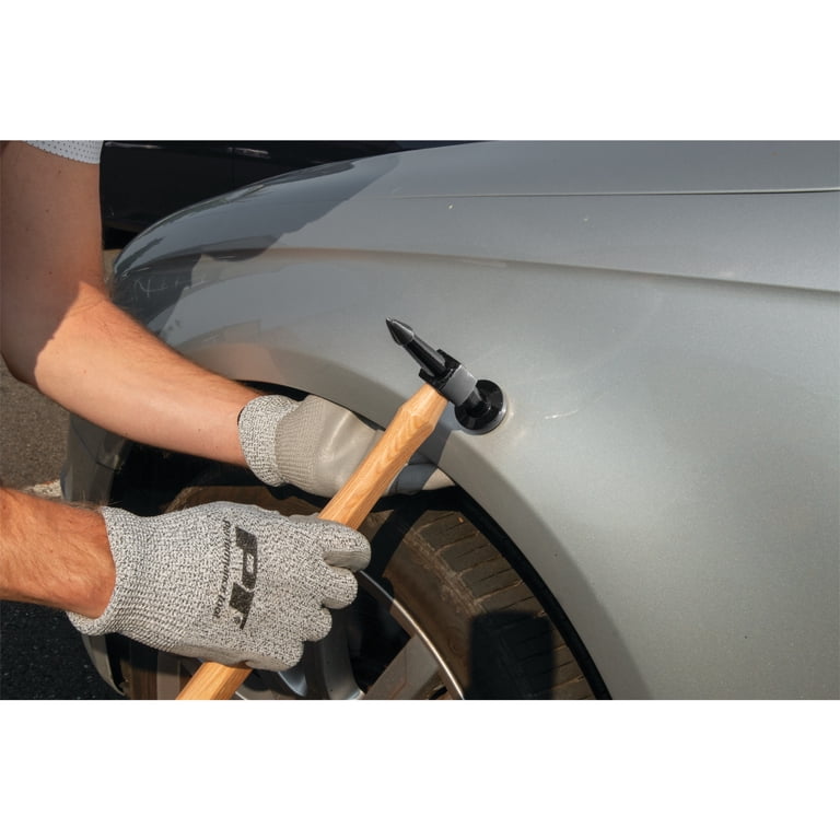 Auto Body Straight Pein Hammer - Extra Light Forged Steel Repair Tool