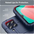 thumbnail image 6 of Case for Samsung Galaxy M33, Heavy Duty Shockproof Absorption Impact Resistant Protective Phone Case Bumper Rugged Cover for Samsung Galaxy M33 HD Blue, 6 of 14