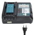 thumbnail image 2 of Cargador de Batería, EU 100V-240V Interfaz USB USB DC18RF Litio de Litio Batería Cargador de Batería para la Industria para, 2 of 7