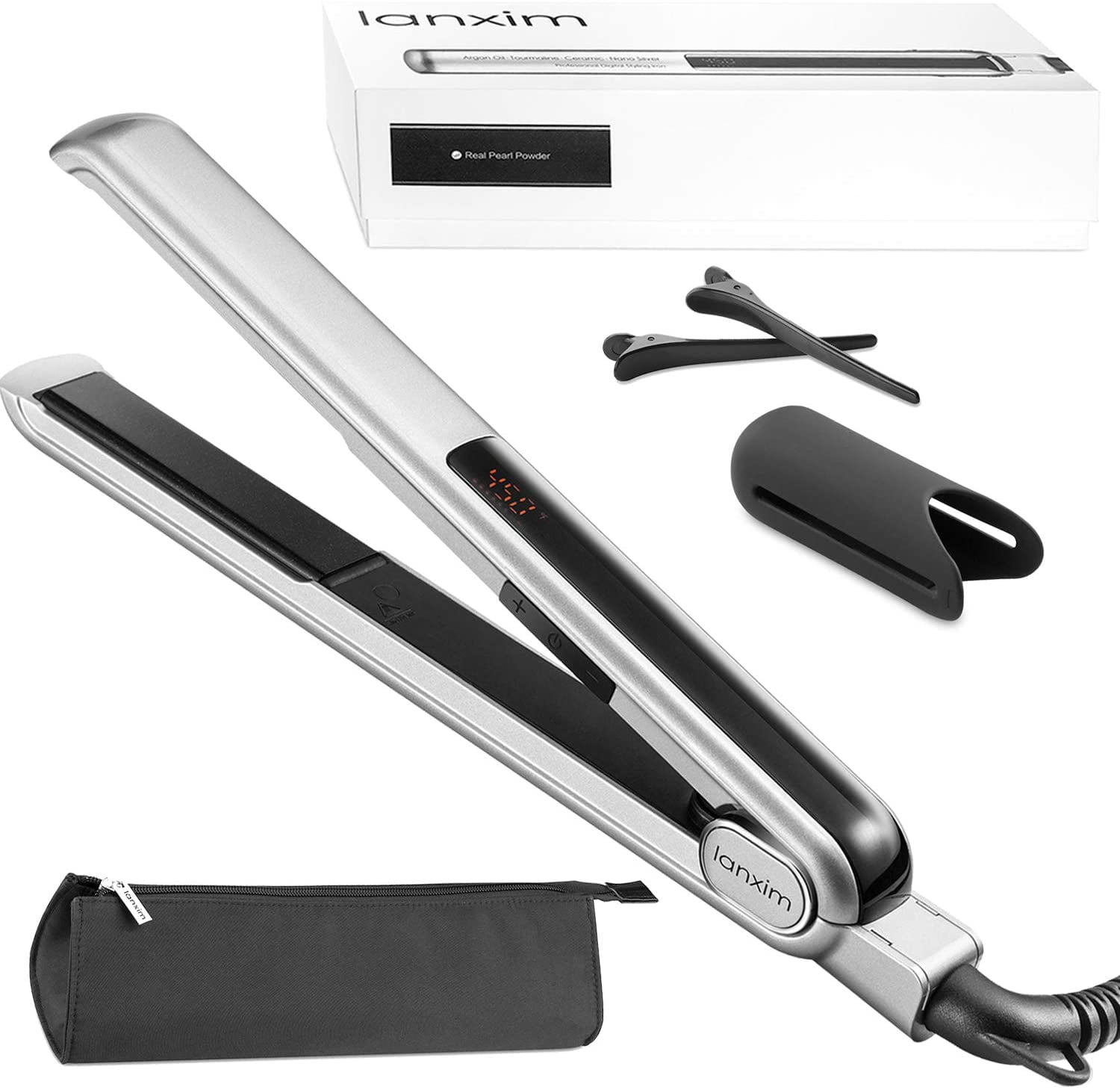 what should i put on my hair before using a flat iron