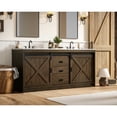 thumbnail image 3 of Elegant Kitchen and Bath Austin 72 inch Double Bathroom Vanity in Expresso, 3 of 10