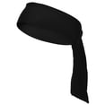 thumbnail image 2 of Banda para el cabello deportiva de nailon, banda para el sudor, accesorio para Yoga, juego, baloncesto, tenis, bádminton, correr, negro, 2 of 12