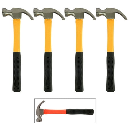 

4 Claw Hammer Heavy Duty 12 Oz 11 L Utility Comfort Grip Handle Hand Tool Shop