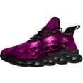 thumbnail image 3 of Uminder Mens Walking Shoes Skull Sneakers Black Shoes Size 11, 3 of 5