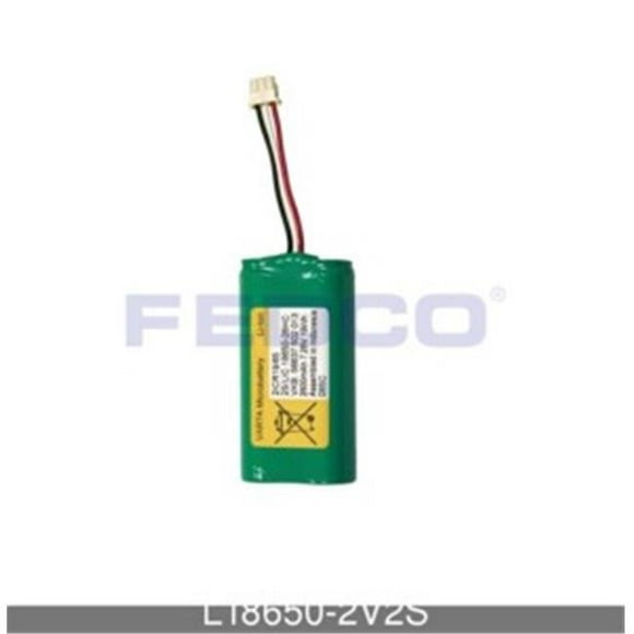 Varta 2600 mAh 7.4V Off Shelf Battery for Medical Industrial & Consumer Applications, Green Heat Shrink