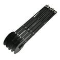 thumbnail image 4 of Pastry Cutter Baking Knife Fried Stick Knife Divider Pizza Knife Pie Knife Cut Noodles Roller Knife Black Pastry Roller Cutter Knife Multiple Wheel Knife for Cooking Knife Pizza, 4 of 8