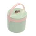 thumbnail image 1 of GUOOL Ice Cube Tray Easy Release Space Saving Portable Creative with Lid Ice Tray Ice green with pink set, 1 of 9
