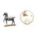 thumbnail image 1 of Figura de caballo, escultura de animal, estatua de bola de cristal coleccionable, adorno de resina de hierro con detalles artísticos, adecuada para re, 1 of 8
