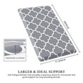 thumbnail image 2 of Kitchen Mat and Rugs Cushioned Anti-Fatigue,17.3"x 28",Non Slip Waterproof Ergonomic Comfort Mat for Kitchen, Floor Home, Office, Sink, Laundry, Grey, 2 of 6