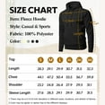 thumbnail image 5 of Men's Athletic Fleece Hoodie Long Sleeve Warm Pullover with Kangaroo Pocket, 5 of 5