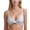 White, variant on DKNY Women's White Stretch Adjustable Deep V Neck Swimsuit Top L