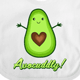 thumbnail image 4 of Inktastic Avocuddly- Cute Avocado Boys or Girls Baby Bib, 4 of 4